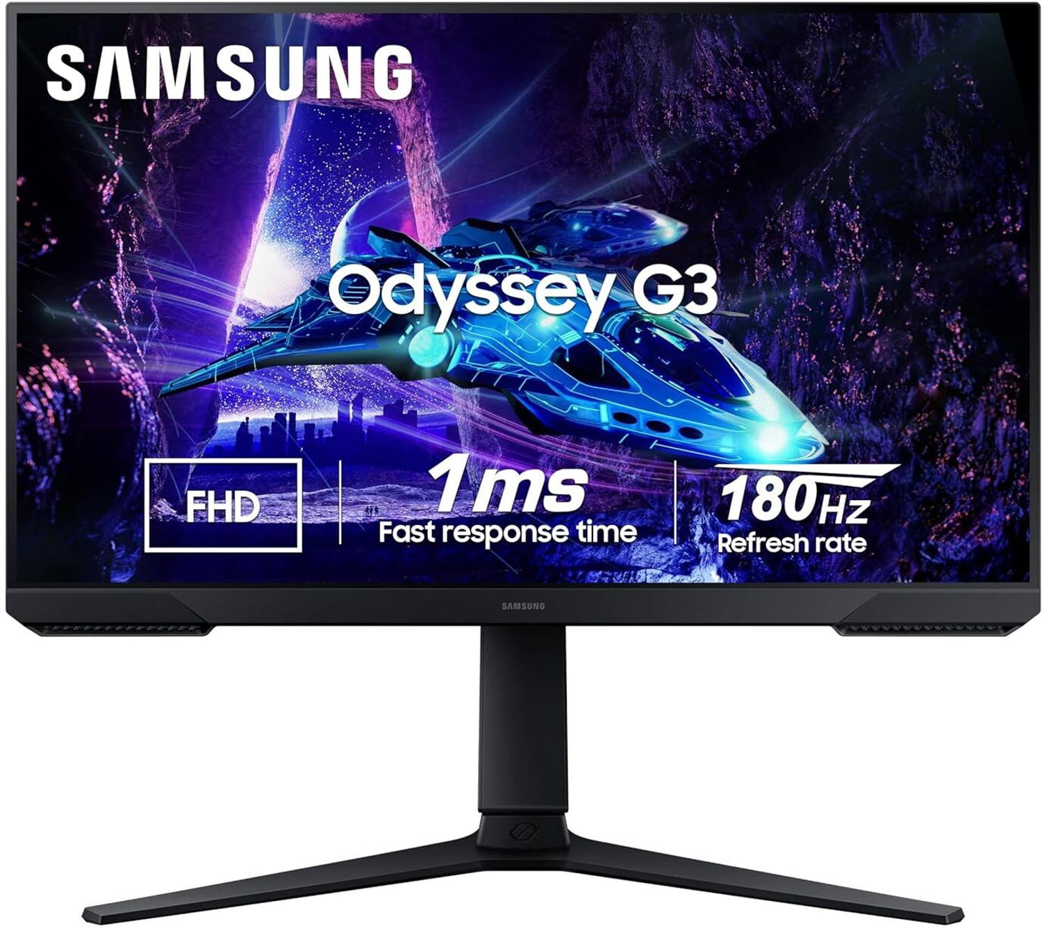 Image of Samsung 68.58 cm (27 inch) Curved 4K Ultra HD IPS Panel Gaming Monitor (LS27DG300EWXXL)
