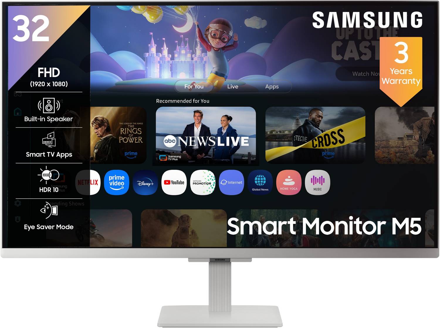 Samsung M5 32-inch Full HD LED Monitor