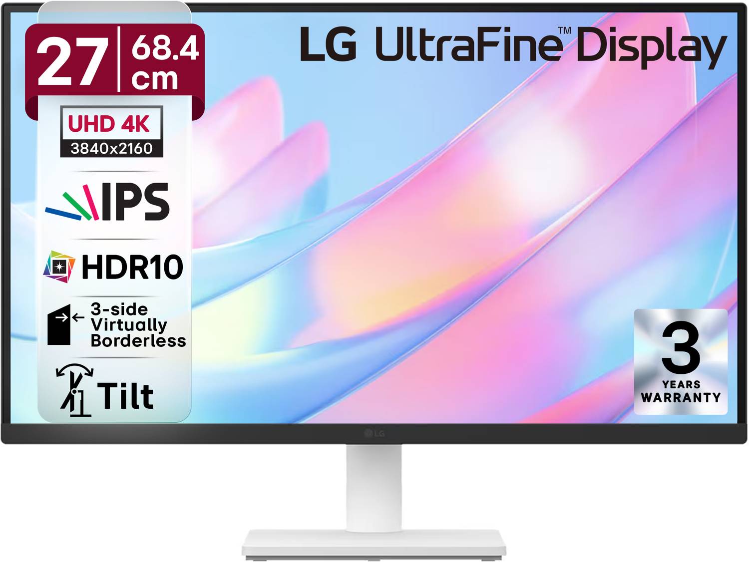 LG UltraFine 68.58 cm (27 inch) 4K Ultra HD LED Backlit IPS Panel