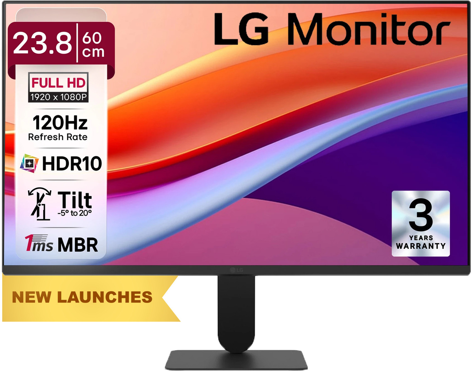 Image of LG 60.45 cm (24 inch) Full HD IPS Panel Monitor (24U411A-BN.CTRPMV)