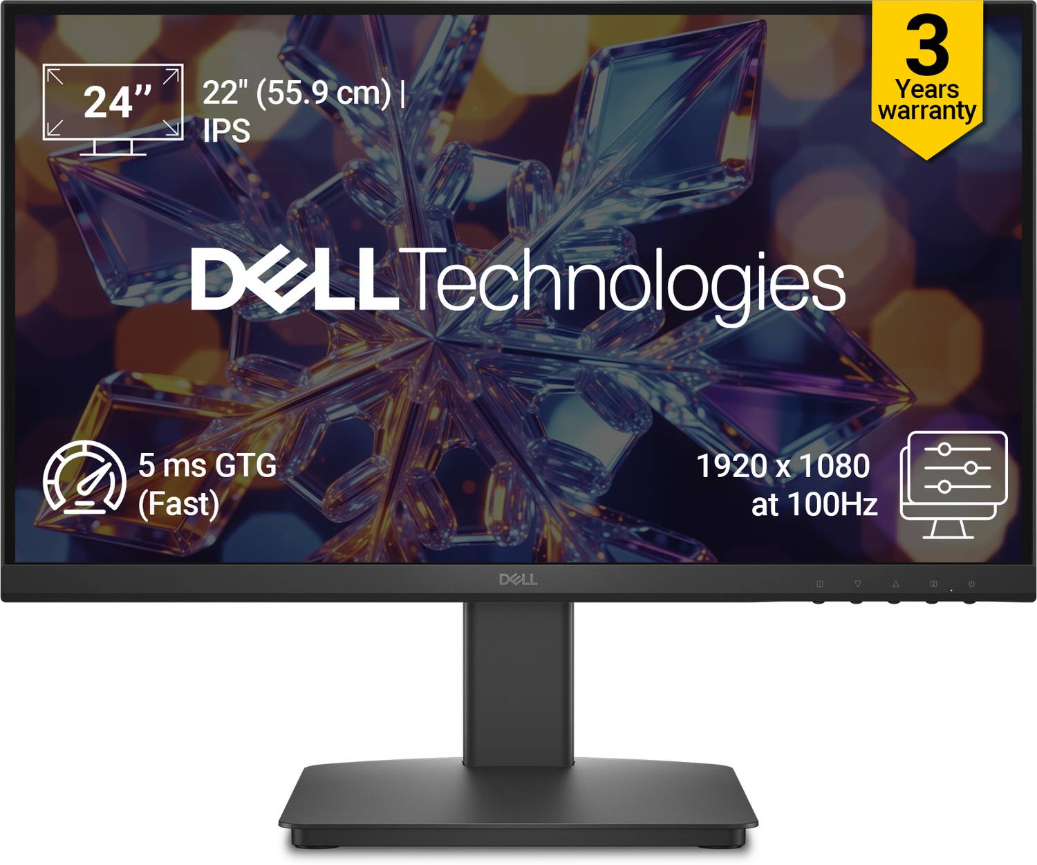 DELL SE Series 55.88 cm (22 inch) Full HD LED Backlit IPS Panel M
