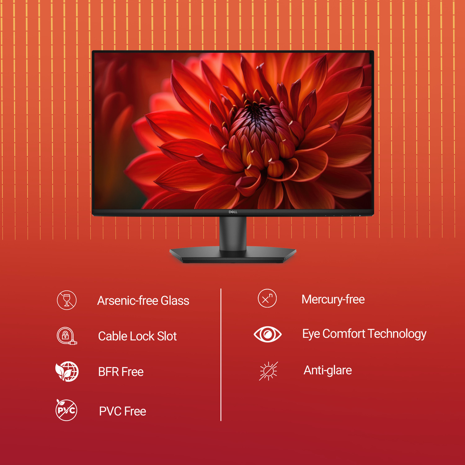 Image of DELL SE Series 68.58 cm (27 inch) Full HD LED Backlit IPS Panel Monitor (SE2726H)