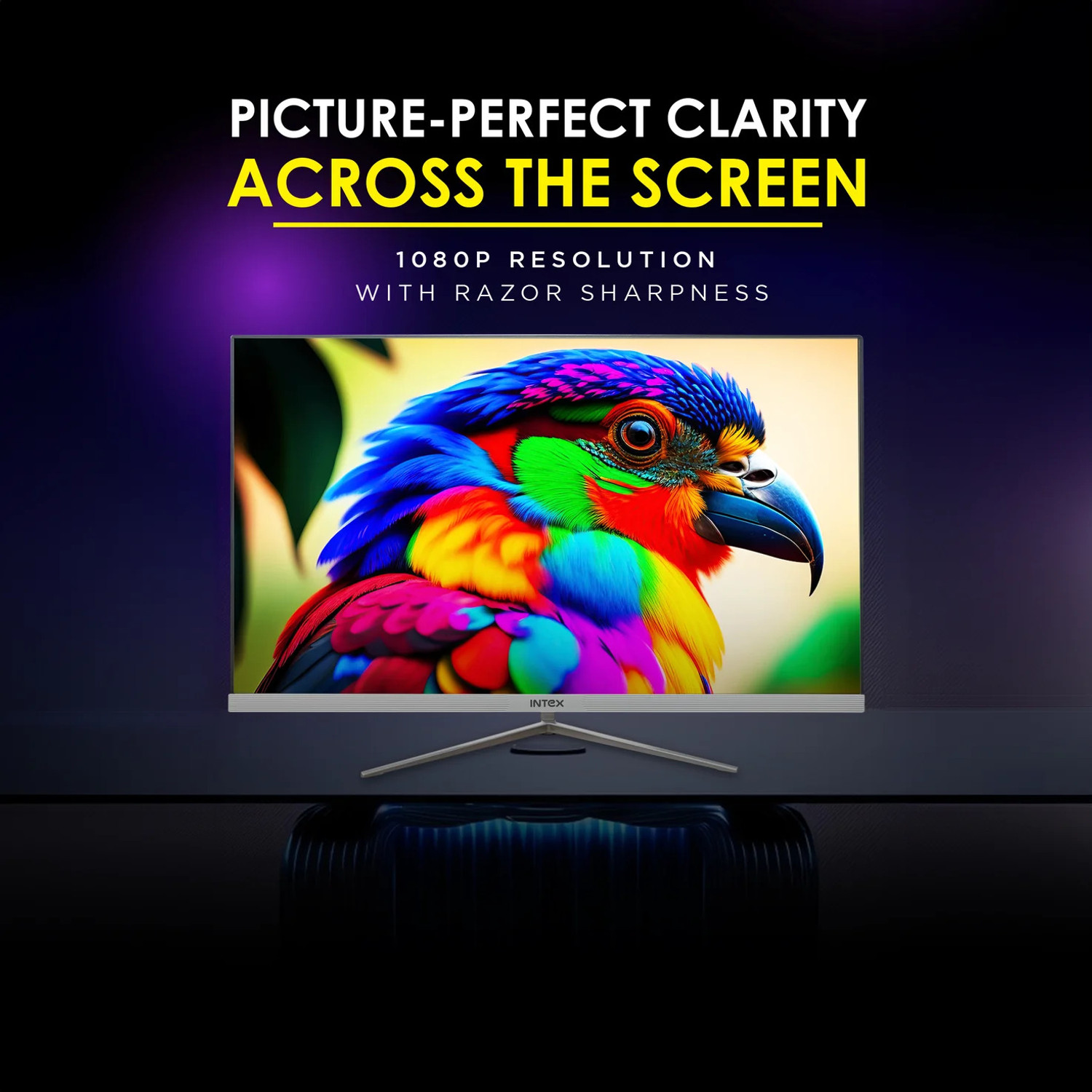 Image of Intex 60.96 cm (24 inch) Curved Full HD VA Panel Gaming Monitor (IT-1702 24 inch Curved Full HD Gaming Monitor)