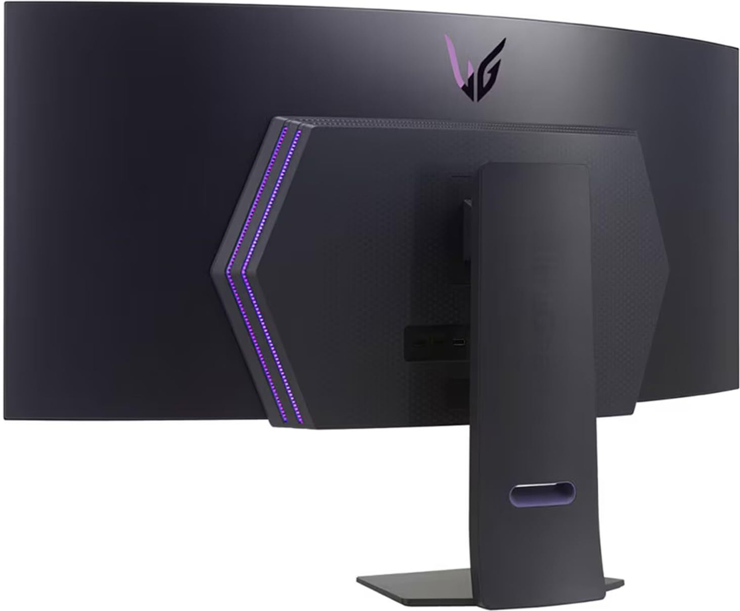 Image of LG UltraGear 114.3 cm (45 inch) Curved UWQHD LED Backlit OLED Panel with 800R Curvature, 1.5M:1 Contrast Ratio, HDR True Black 400, AMD Free Sync Compatible, Height /Tilt /Swivel Stand Gaming Monitor (45GS95QE-BB.ATRLMUN)