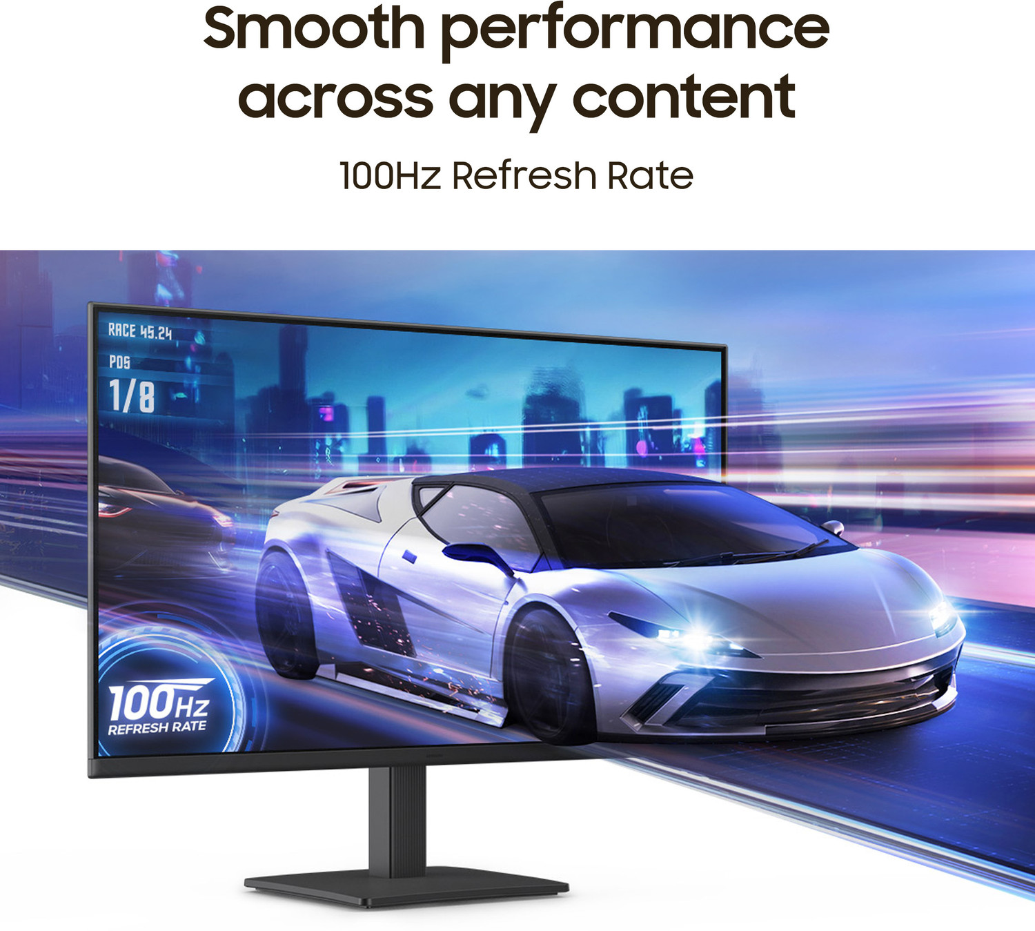 Samsung Essential Monitor S3 60.4 cm (24 inch) Full HD LED Backlit IPS ...
