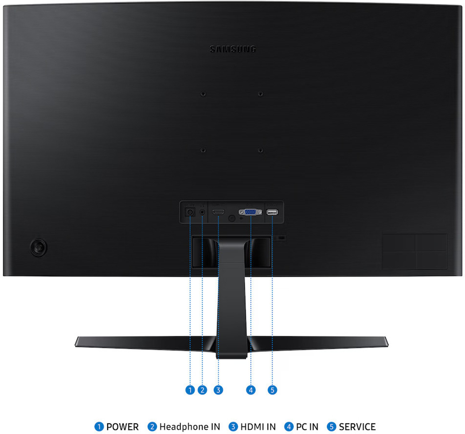 Image of Samsung S3 Essemtial Curved 68.58 cm (27 inch) Curved Full HD VA Panel Gaming Monitor (LS27D368GAWXXL ESSENTIAL)