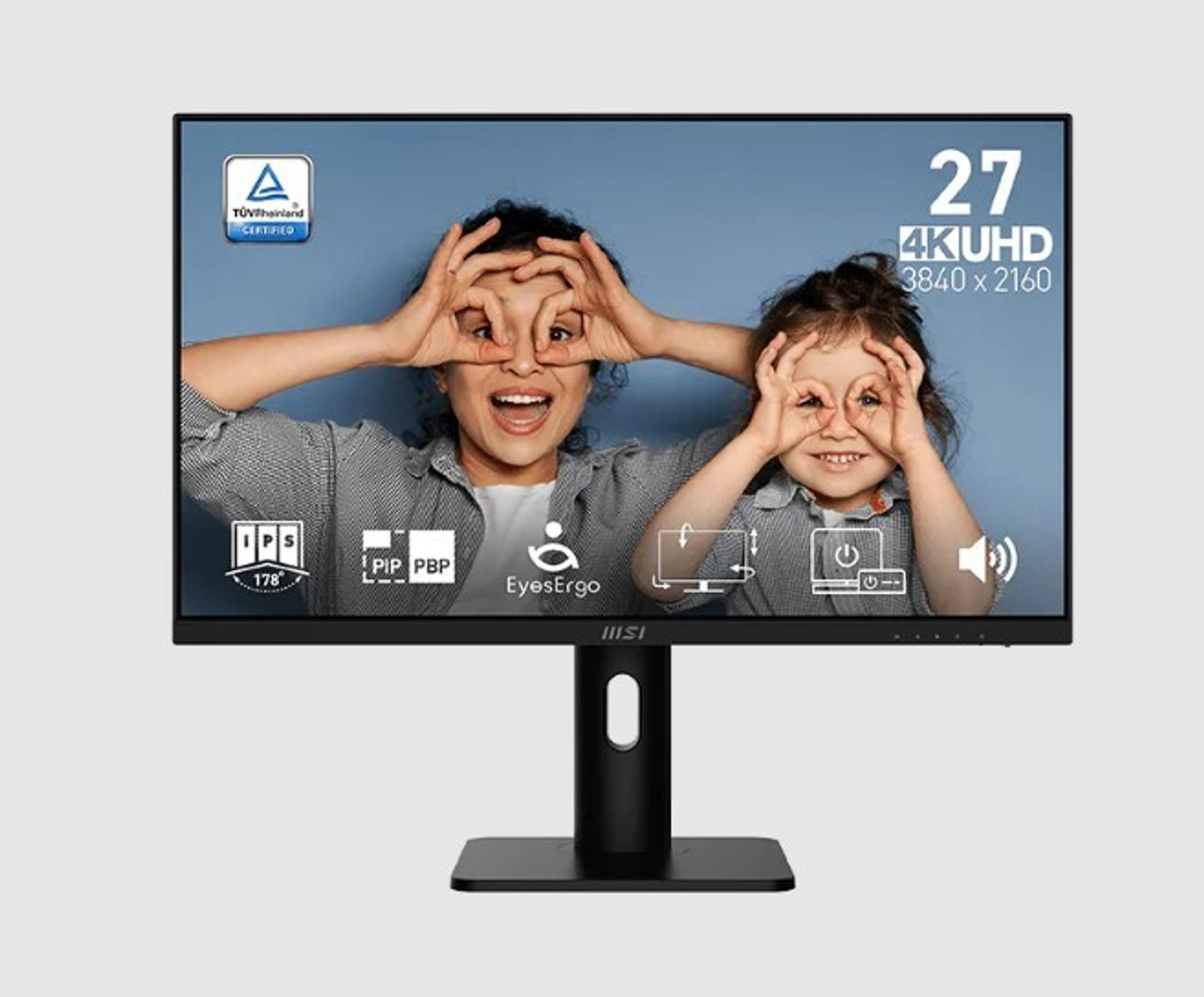 Image of MSI 68.58 cm (27 inch) 4K Ultra HD IPS Panel Monitor (PRO MP273UP E6)