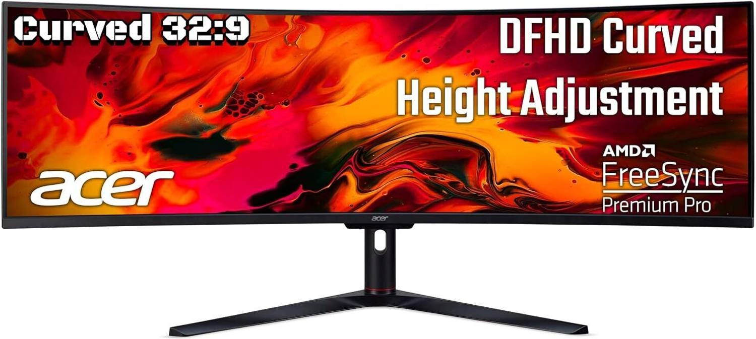 Acer 124.46 cm (49 inch) Curved Full HD VA Panel Gaming Monitor (