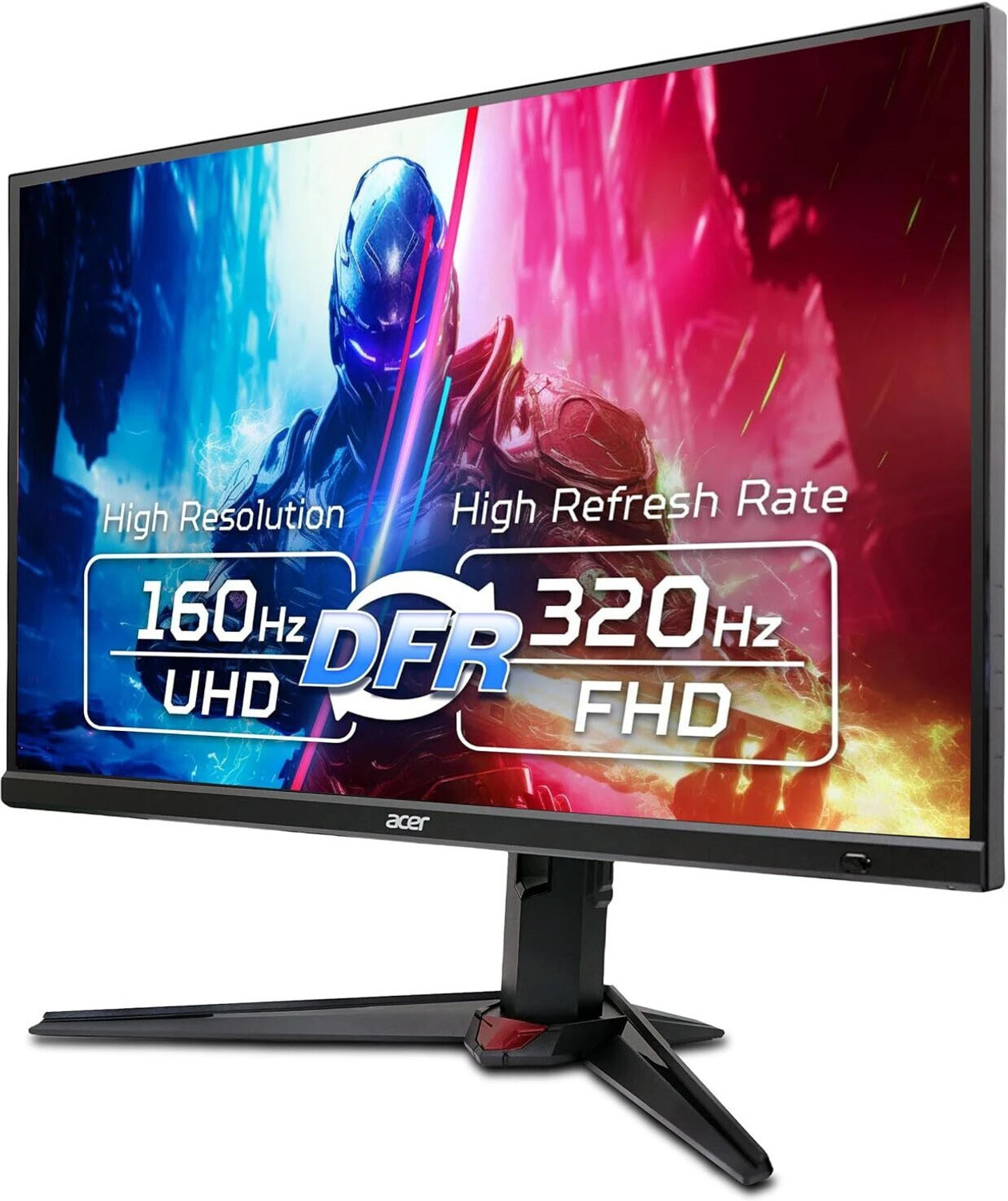 Image of Acer Nitro 68.58 cm (27 inch) UHD IPS Panel Gaming Monitor (XV272K V5)