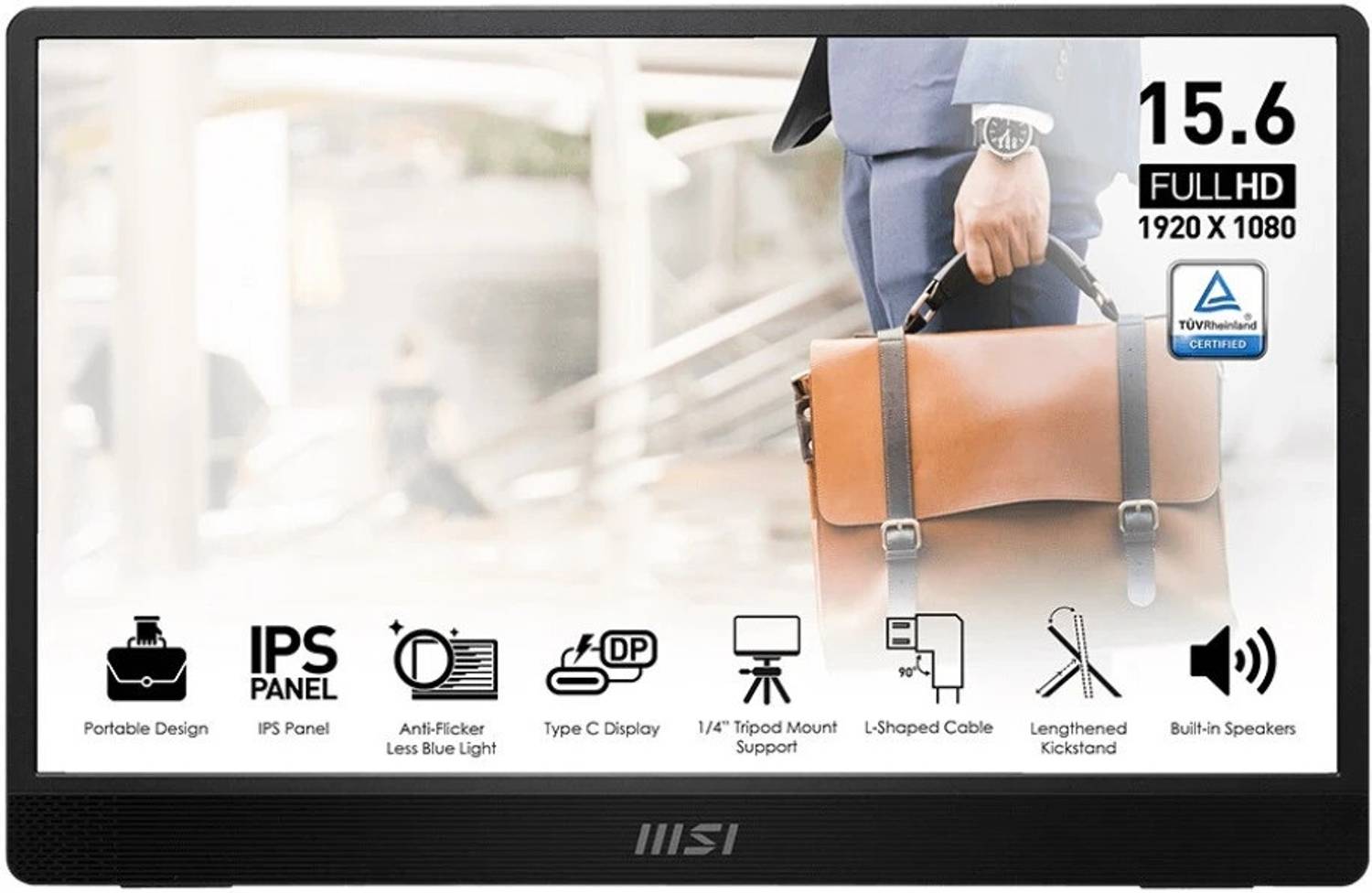 MSI 40.64 cm (16 inch) Full HD IPS Panel with Anti-flicker, Less