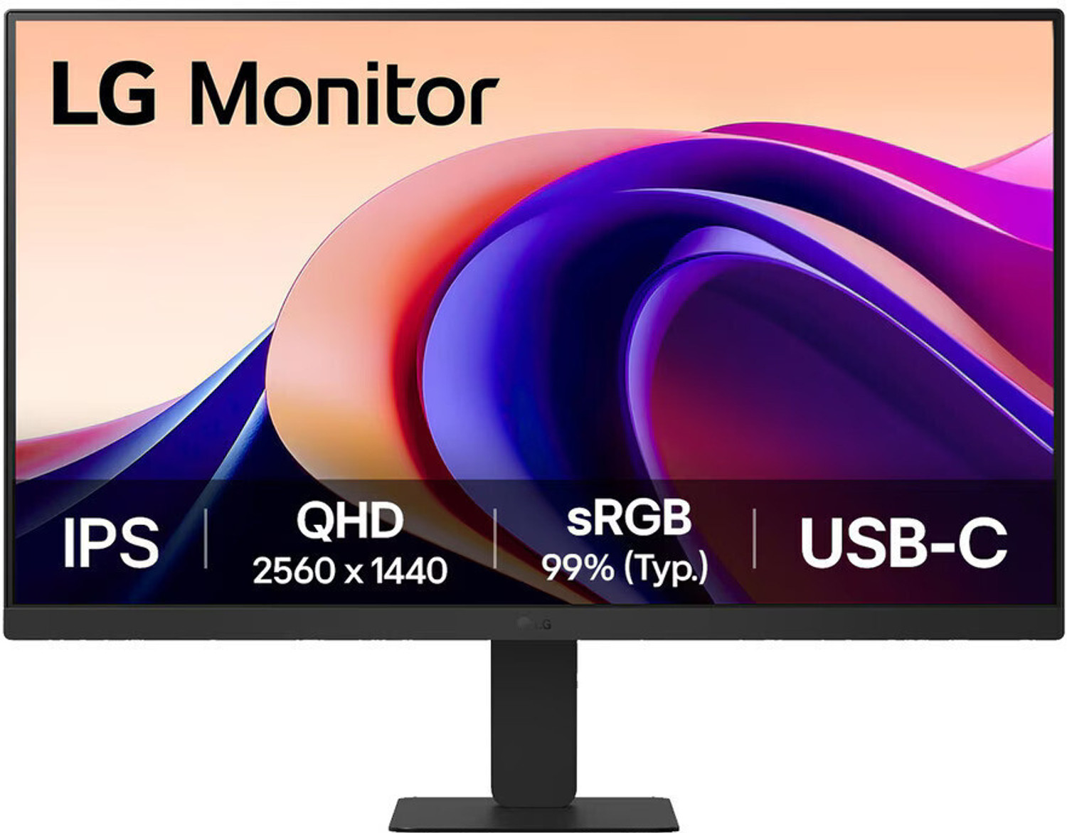 Image of LG 60.96 cm (24 inch) Quad HD LED Backlit IPS Panel Monitor (24U631- QHD (2560 x 1440) HDR10,Reader Mode,Flicker Safe,HDMI,USB Type-C 15W PD)