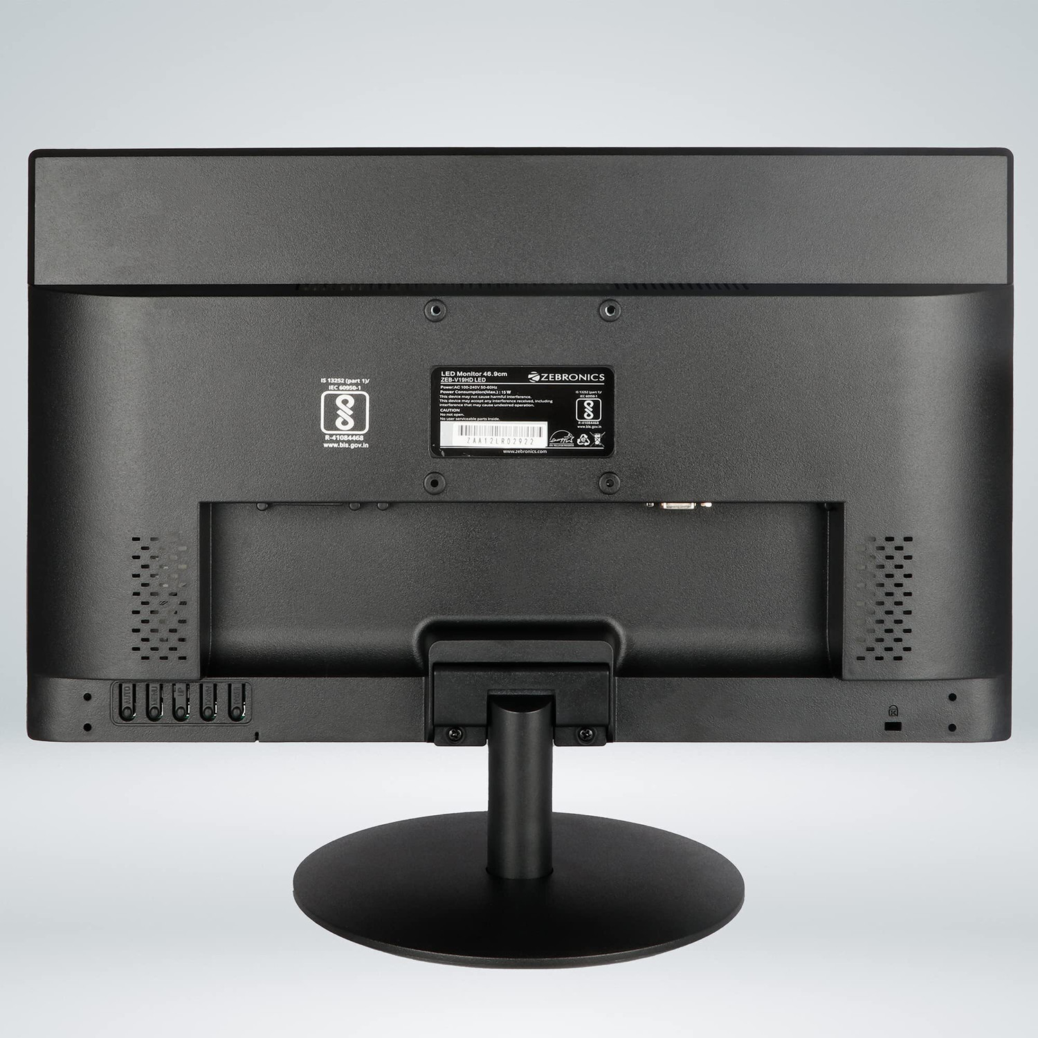 Image of ZEBSTER Z-E19 46.99 cm (19 inch) HD LED Backlit TN Panel Monitor (Z-E19HD LED)