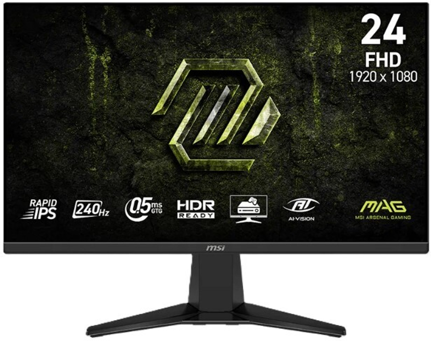 Image of MSI 60.96 cm (24 inch) Full HD IPS Panel Gaming Monitor (MAG 245F X24)