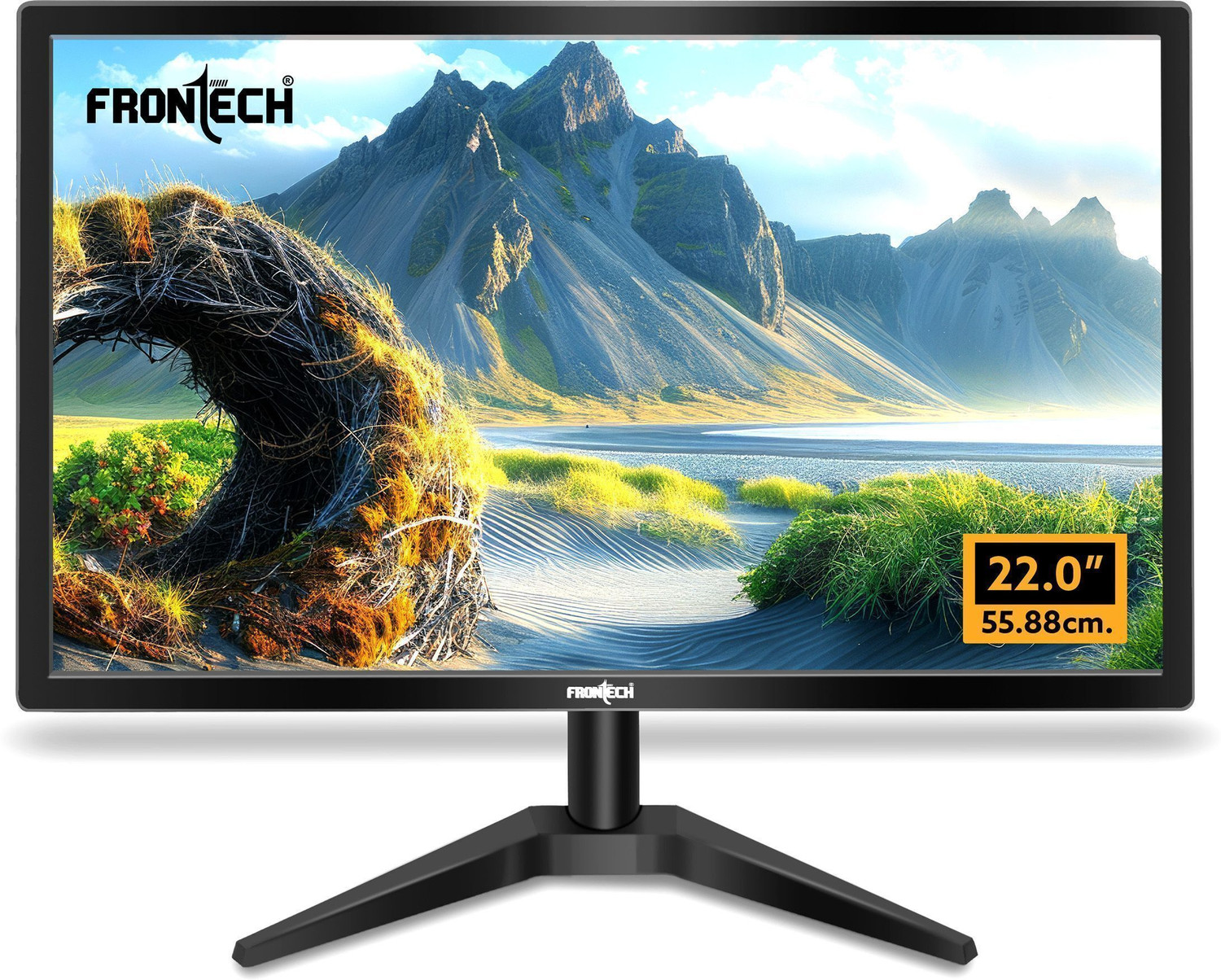 Image of Frontech - 55.88 cm (22 inch) HD LED Backlit VA Panel Monitor (MON 0060)