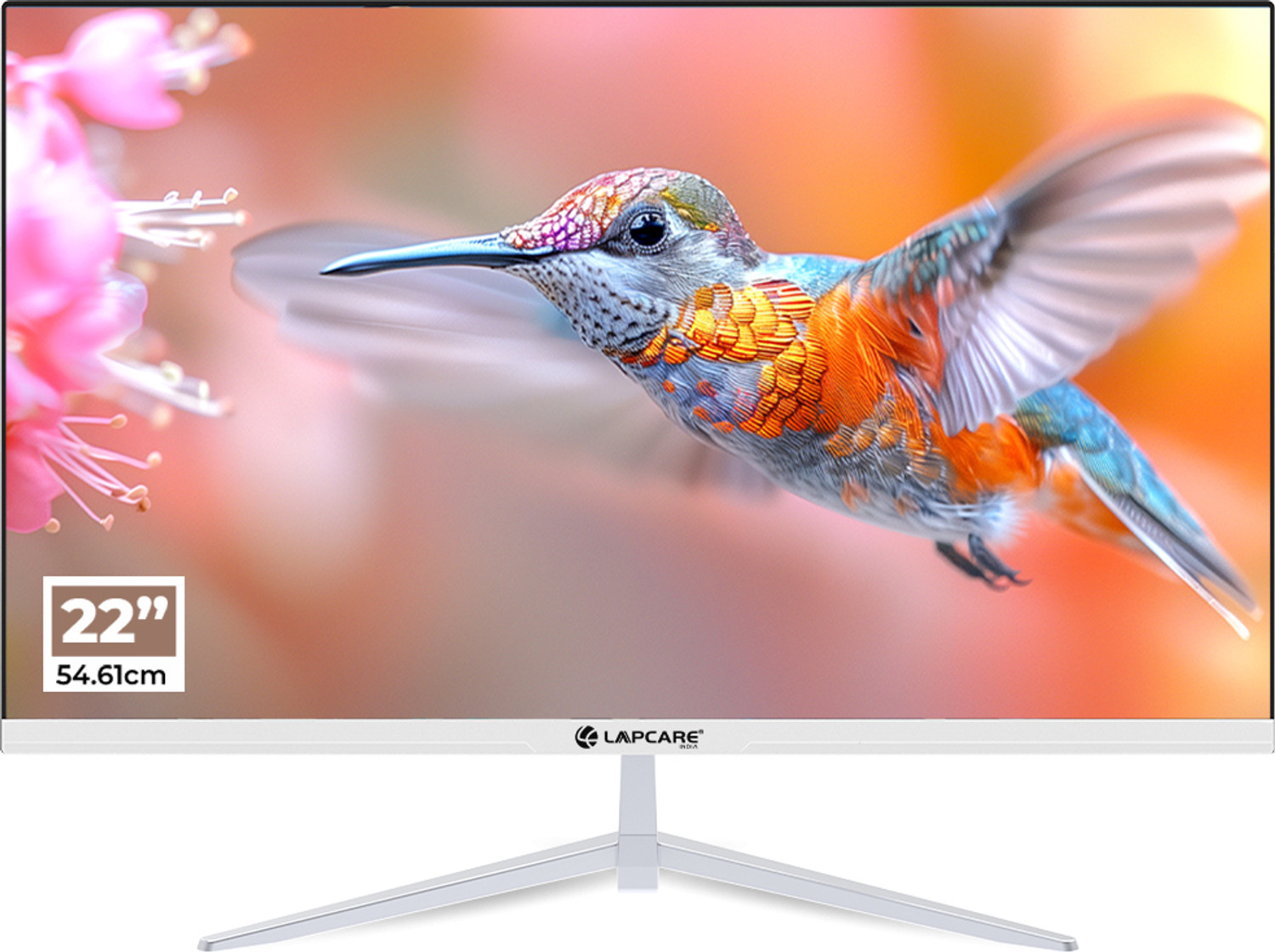 Image of LAPCARE 55.88 cm (22 inch) Full HD IPS Panel Monitor (LM22WHD)