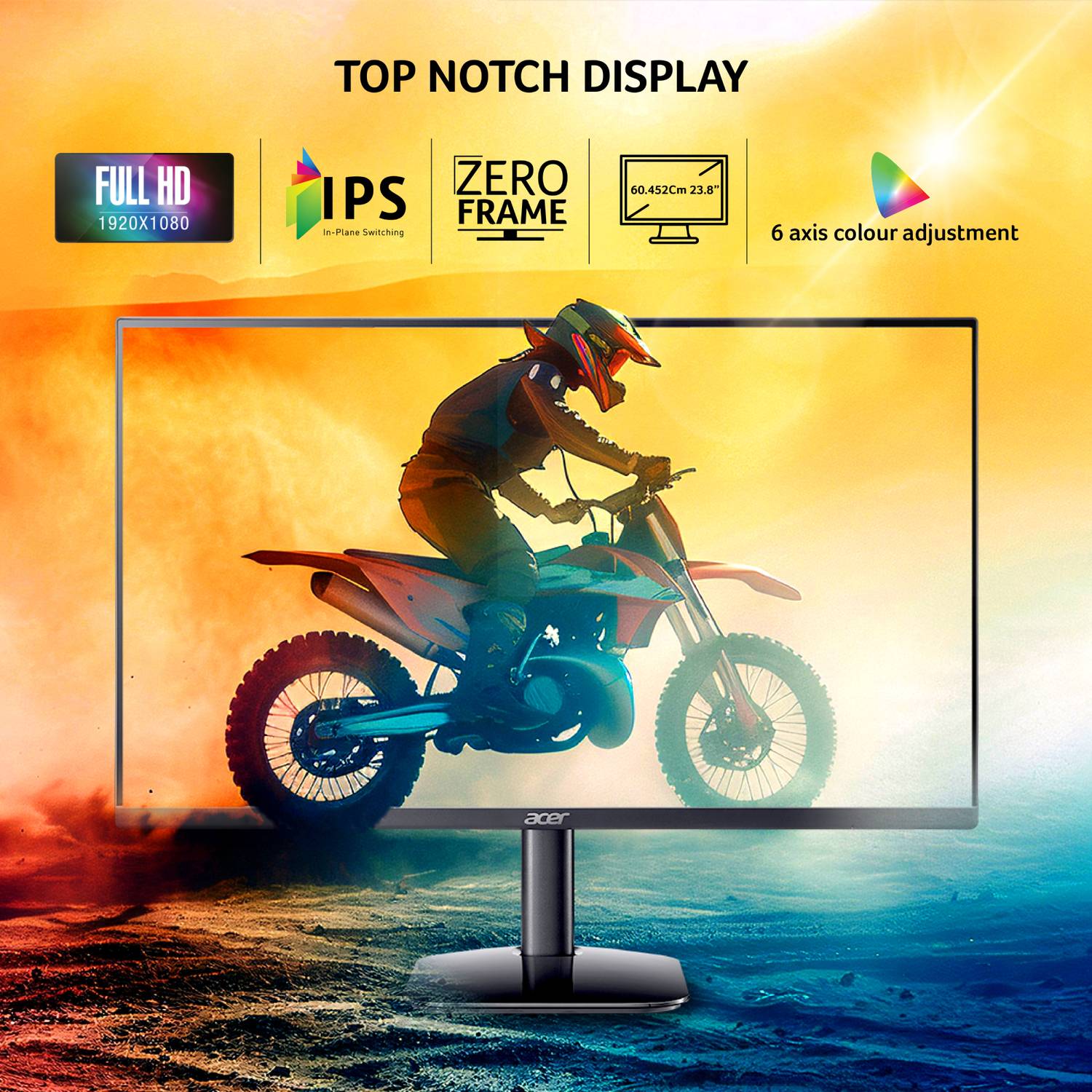 Acer KA2 24 inch Full HD IPS Monitor - Image 4