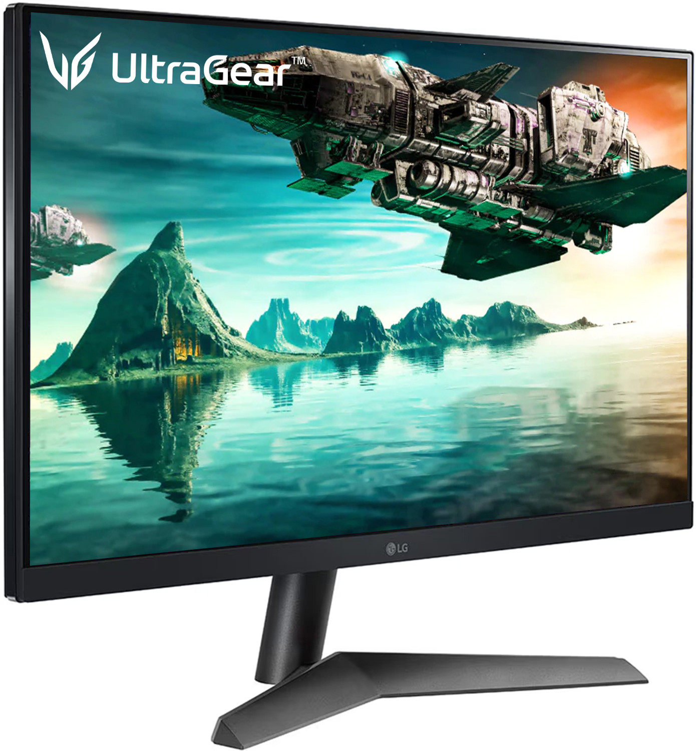 Image of LG UltraGear 60.96 cm (24 inch) Full HD LED Backlit IPS Panel HDR 10 Gaming Monitor (24GN60R)