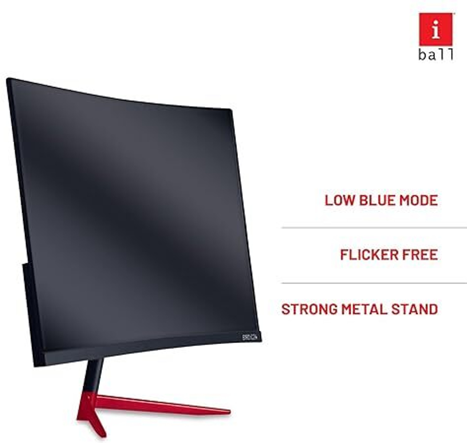 Image of iBall 60.96 cm (24 inch) Curved Full HD VA Panel Monitor (Bird iC24)