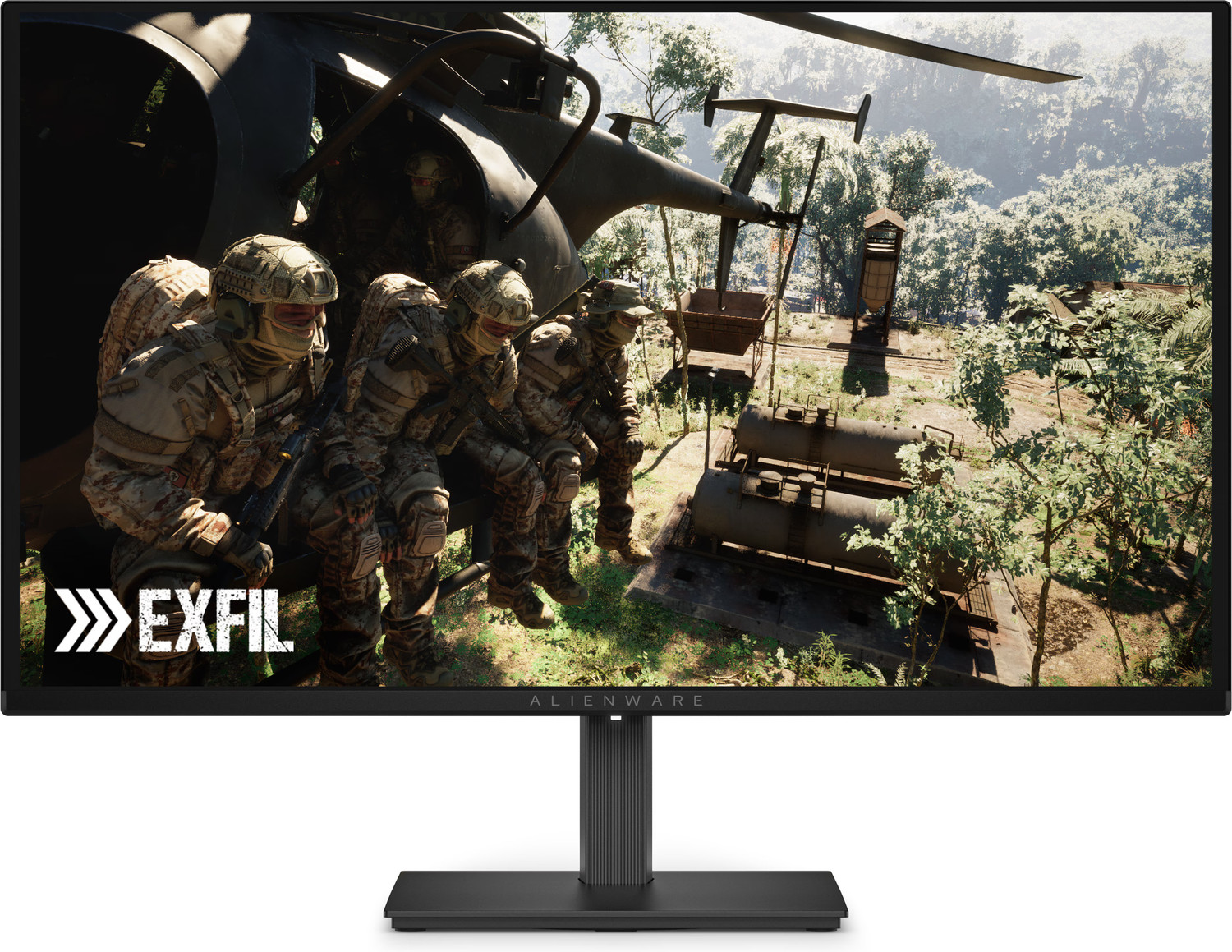Image of DELL ALIENWARE AW2726DM 68.58 cm (27 inch) WQHD OLED Panel Gaming Monitor (2560x1440-VESA AdaptiveSync,Swivel,Height,Pivot,1.07B Clrs,99% DCI-P3,HDMI & DP)