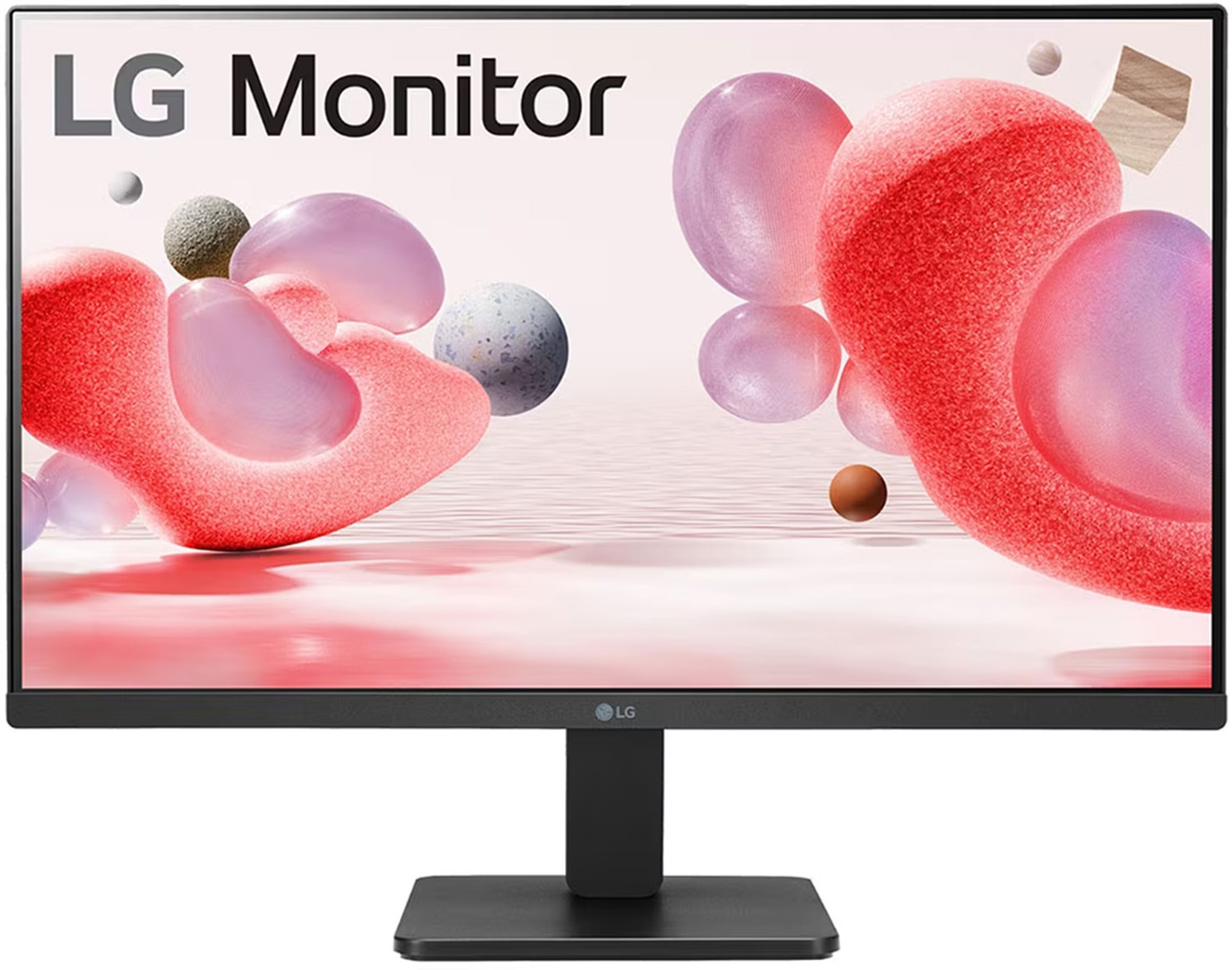 Image of LG 60.45 cm (24 inch) Full HD IPS Panel with 3-Side Borderless Display,Tilt-able Stand, Black Stabilizer, OnScreen Control, Ergo Design Monitor (24MR400-BA.CTRRMV)