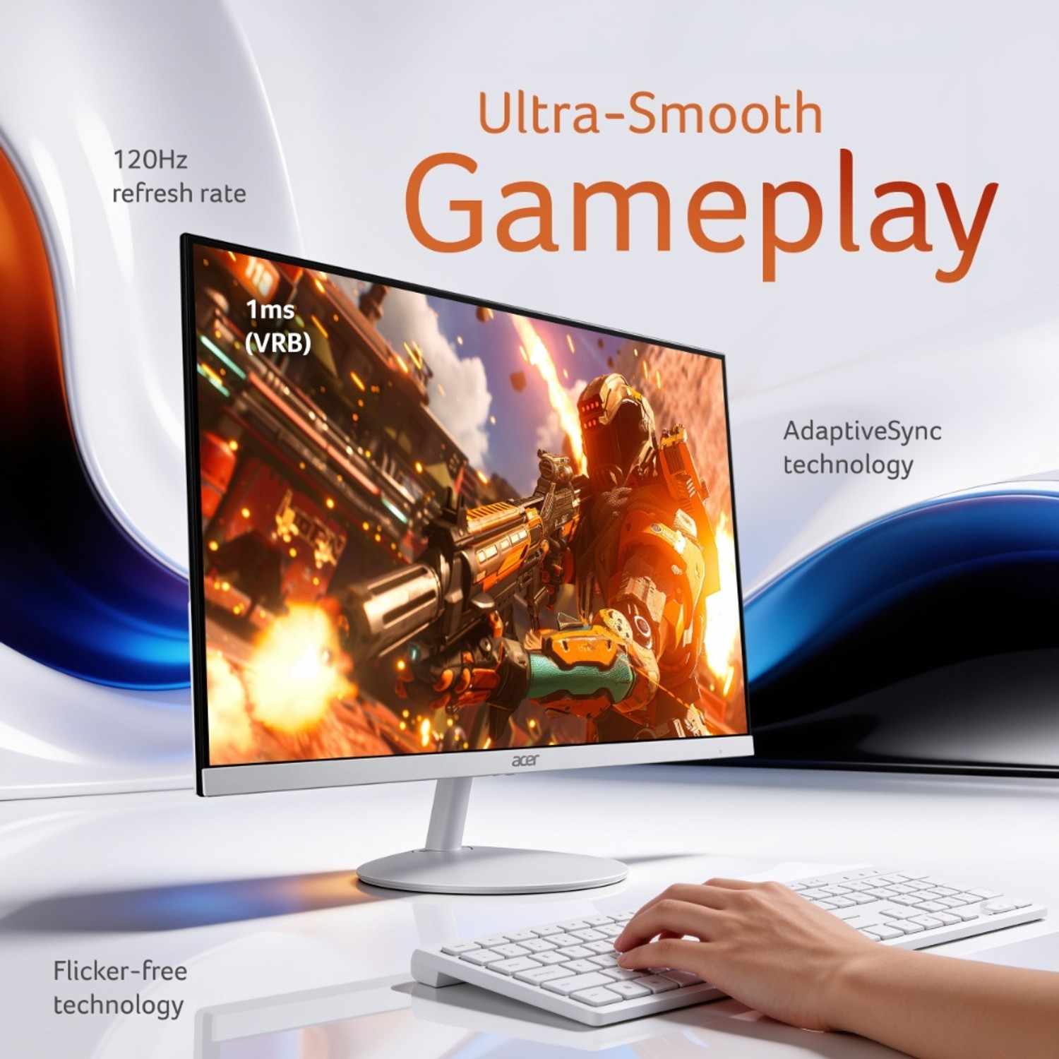 Image of Acer SA222Q G3 54.48 cm (22 inch) Full HD IPS Panel Monitor (SA222Q G3)