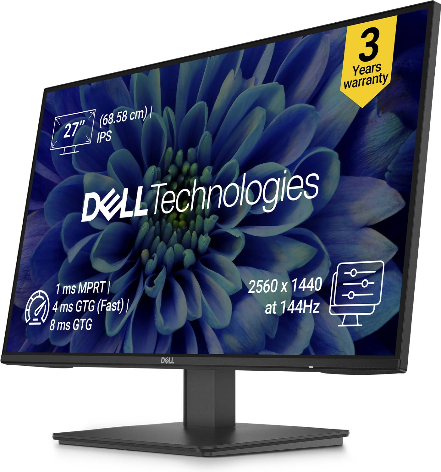 Dell SE2726D 27 inch Quad HD IPS Monitor - Image 2