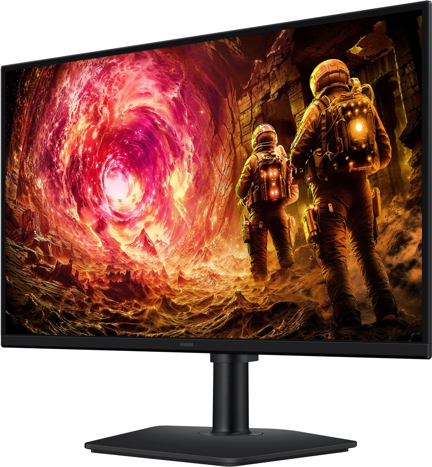 Image of Samsung Odyssey G5 68.58 cm (27 inch) Quad HD LED Backlit IPS Panel Gaming Monitor (LS27FG502EWXXL)