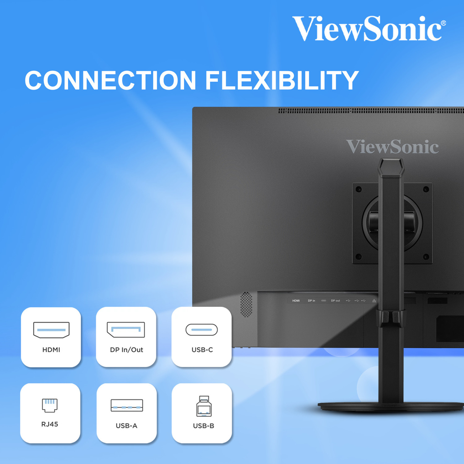Image of ViewSonic VG Series 68.58 cm (27 inch) Quad HD LED Backlit IPS Panel Gaming Monitor (VG2709U-2K)