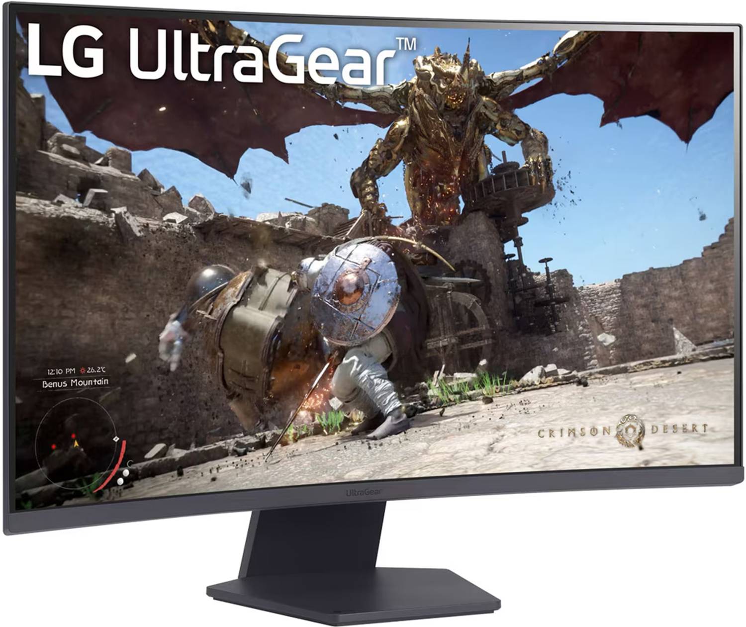 LG UltraGear 32 inch Curved Quad HD Gaming Monitor - Image 3