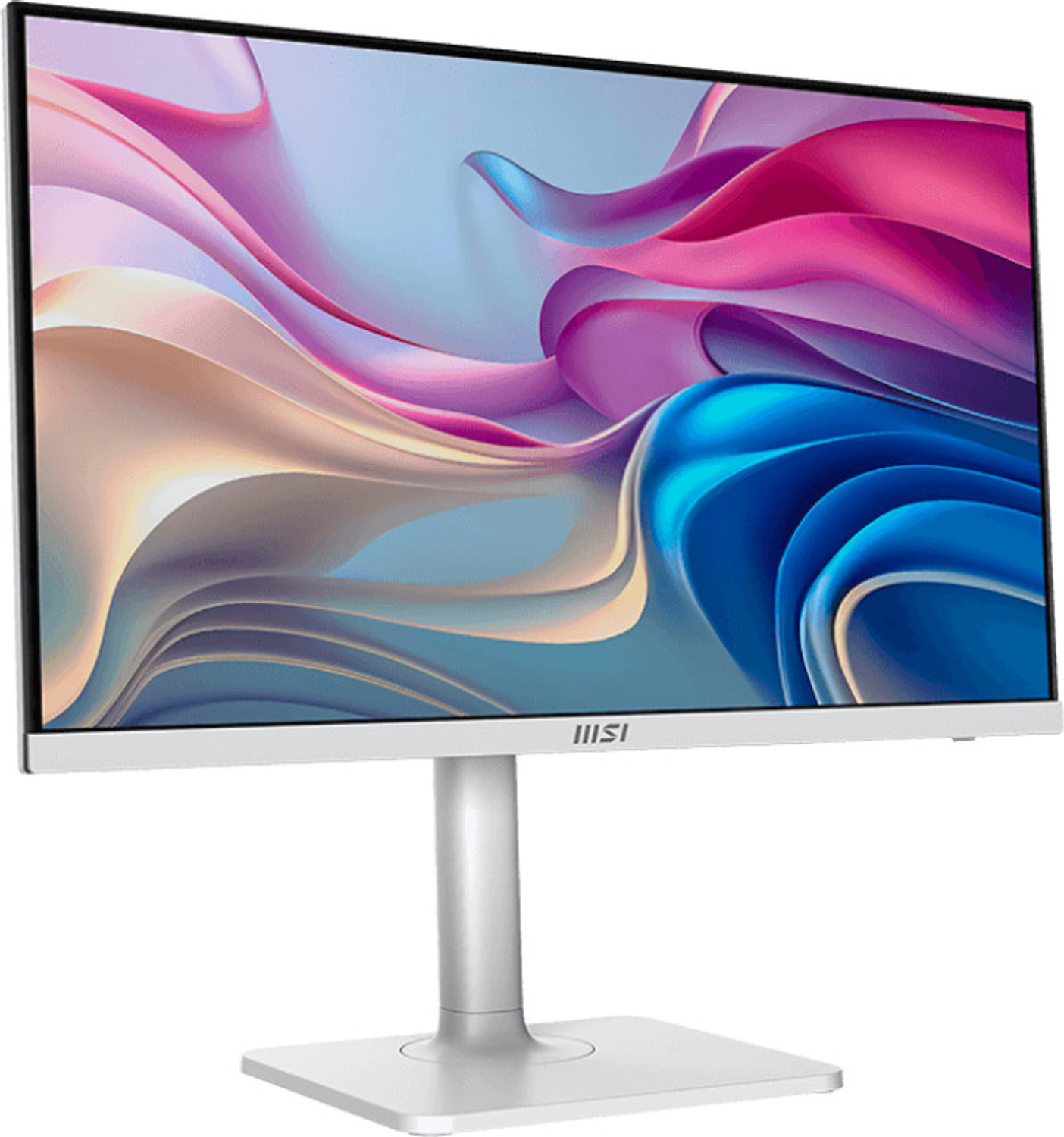 Image of MSI 68.58 cm (27 inch) UHD IPS Panel with Anti-Flicker Technology, 127% SRGB, Tilt Adjustment, Height Adjustable Flat Business Monitor (Modern MD272UPHW)
