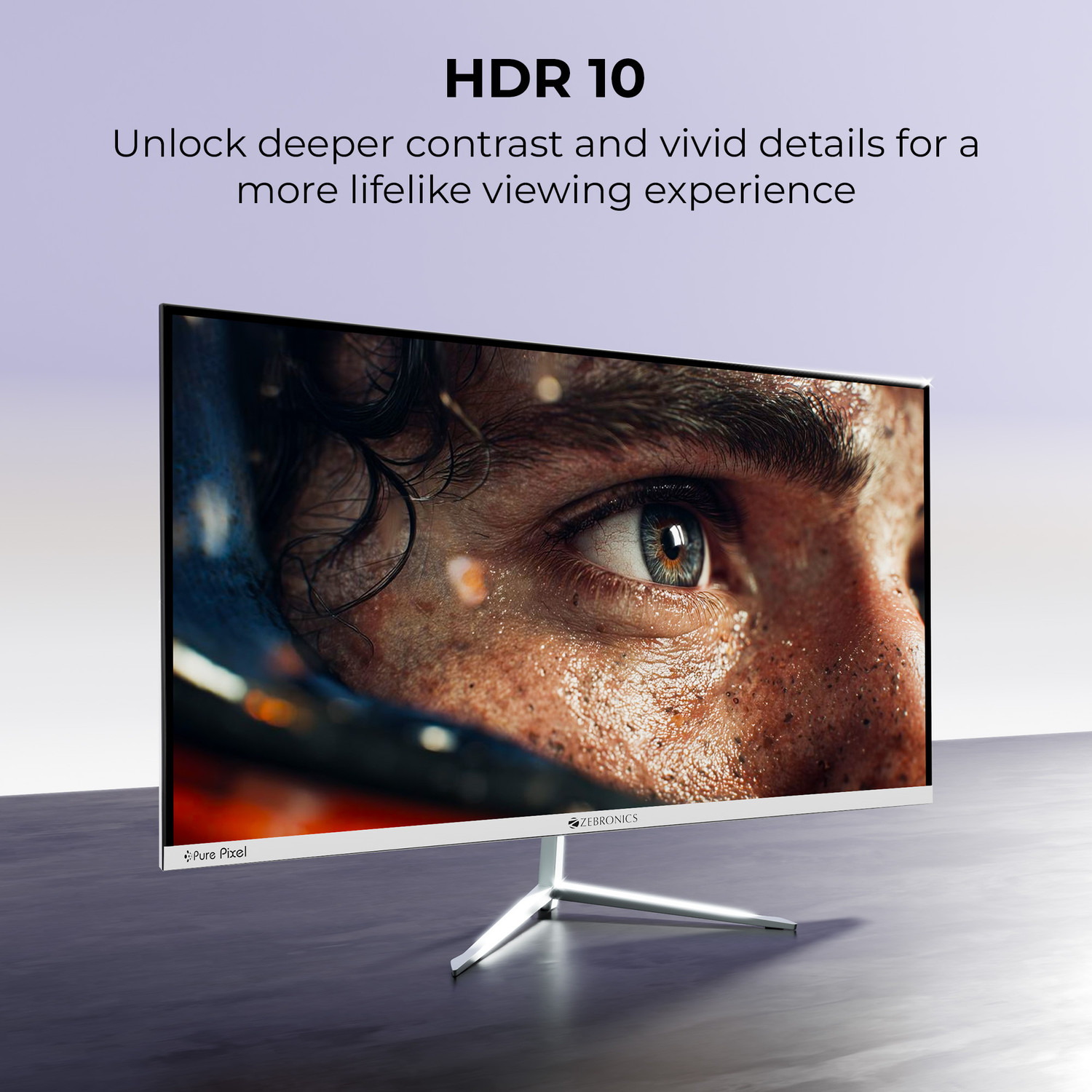 Image of ZEBRONICS Zeb-A 68.5 cm (27 inch) Quad HD LED Backlit IPS Panel Gaming Monitor (Zeb-A27 QHD LED 180Hz)
