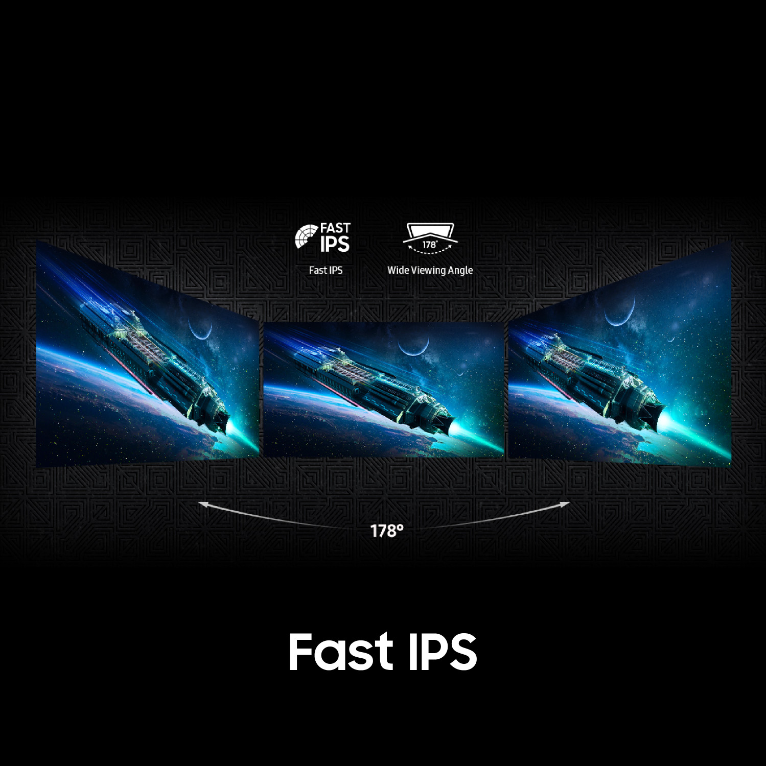 Image of Samsung Odyssey G5 68.58 cm (27 inch) Quad HD LED Backlit IPS Panel Gaming Monitor (LS27FG502EWXXL)