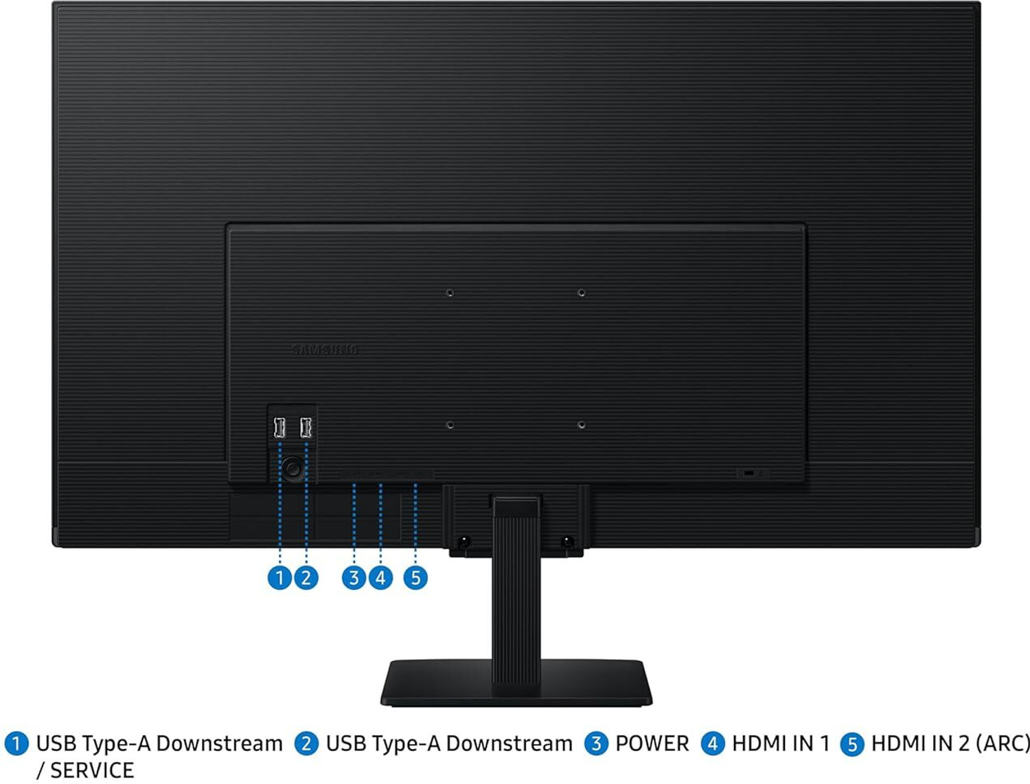 Image of Samsung 81.28 cm (32 inch) 4K Ultra HD VA Panel Monitor (LS32FM500EWXXL)