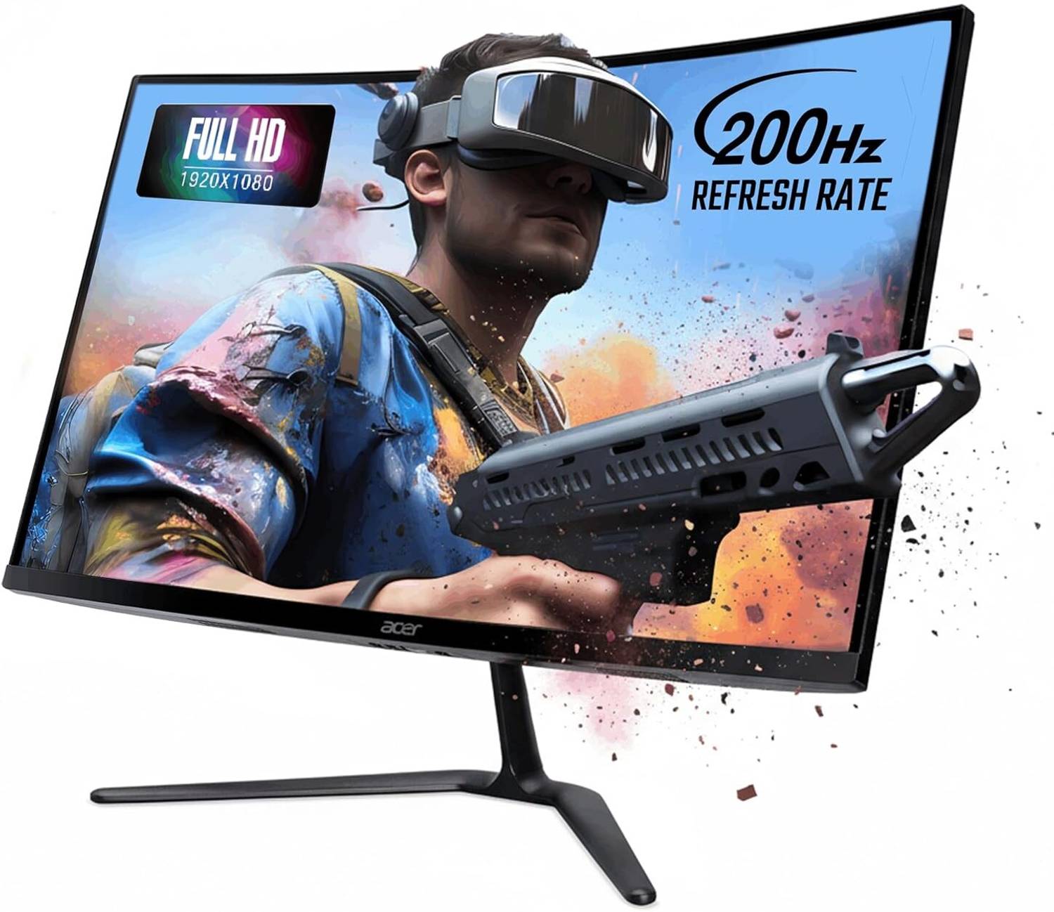 Acer Nitro ED0 27 inch Curved Full HD Gaming Monitor