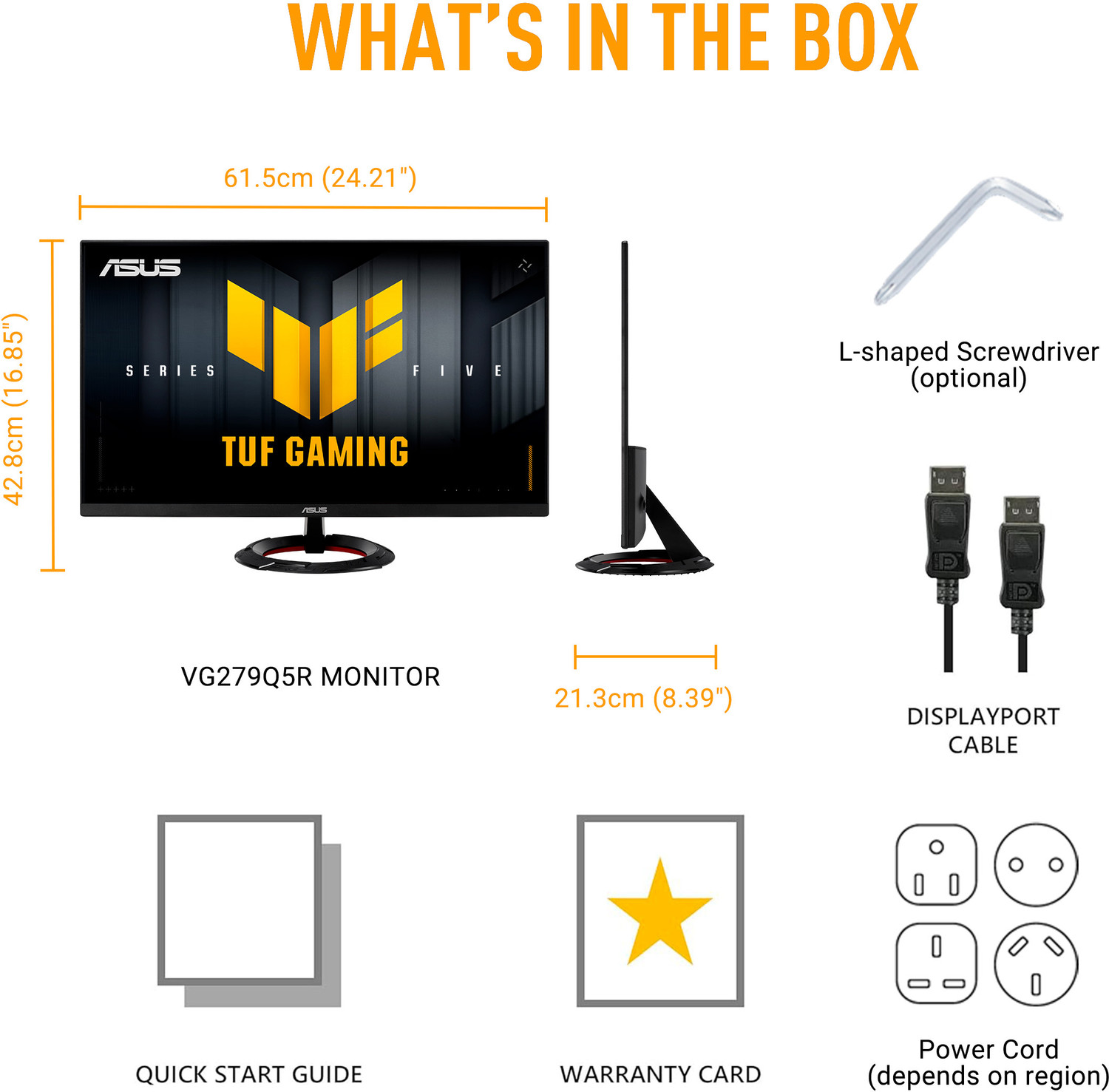Image of ASUS TUF 68.58 cm (27 inch) Full HD LED Backlit IPS Panel Gaming Monitor (TUF Gaming VG279Q5R Monitor 27 Full HD(1920x1080) 200Hz, Fast IPS, 0.3ms)