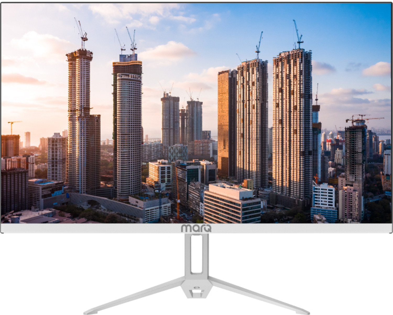 MarQ by Flipkart Focus range 68.58 cm (27 inch) Full HD LED Backlit IPS Panel Inbuilt Speakers Monitor (27FHDMEQNNXO)