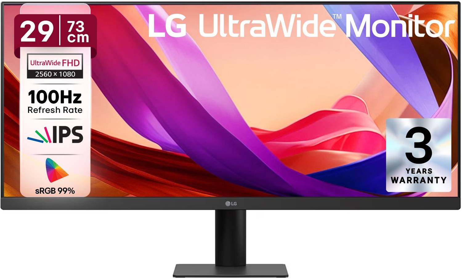 LG 73.66 cm (29 inch) WFHD IPS Panel Monitor (29U511A-B.BTR) (Res