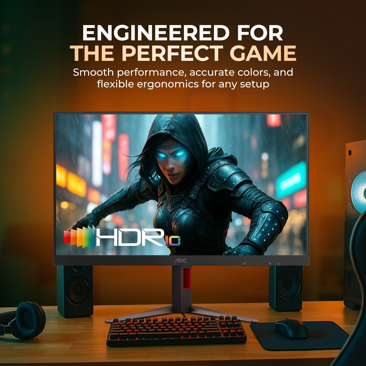 Image of AOC 68.58 cm (27 inch) Quad HD IPS Panel Gaming Monitor (Q27G4F)