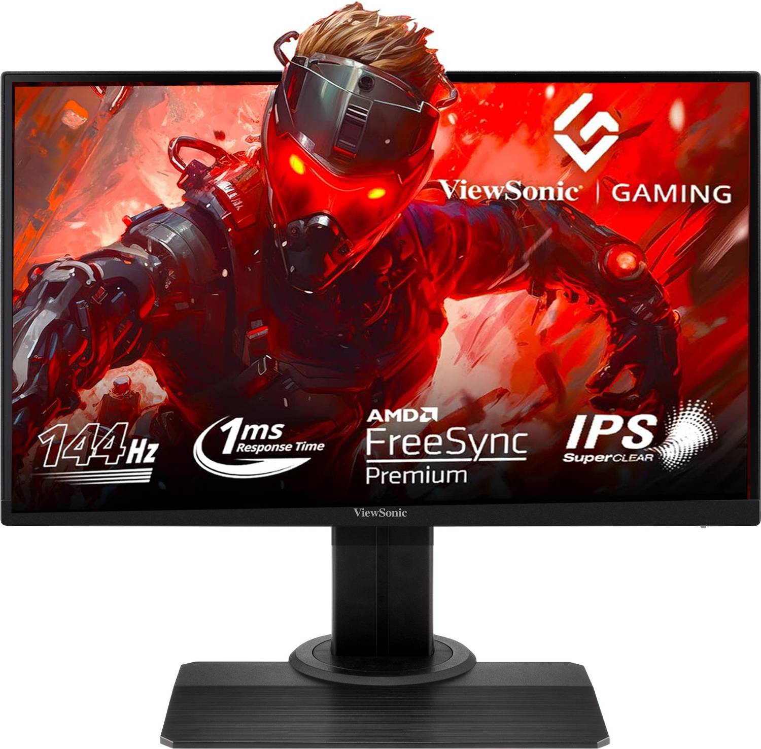 ViewSonic 60.96 cm (24 inch) Full HD LED Backlit IPS Panel Tilt