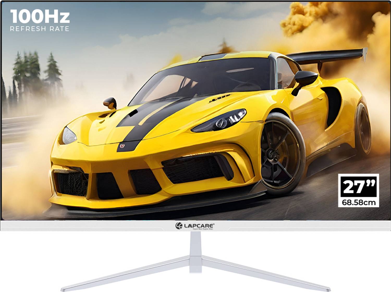 LAPCARE 68.58 cm (27 inch) Full HD IPS Panel Monitor (LM27WHD)