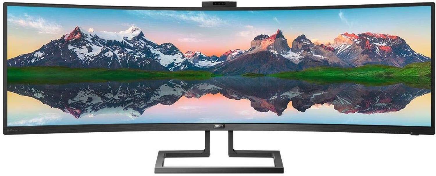 PHILIPS 124.21 cm (49 inch) Curved Quad HD IPS Panel Monitor (Cur