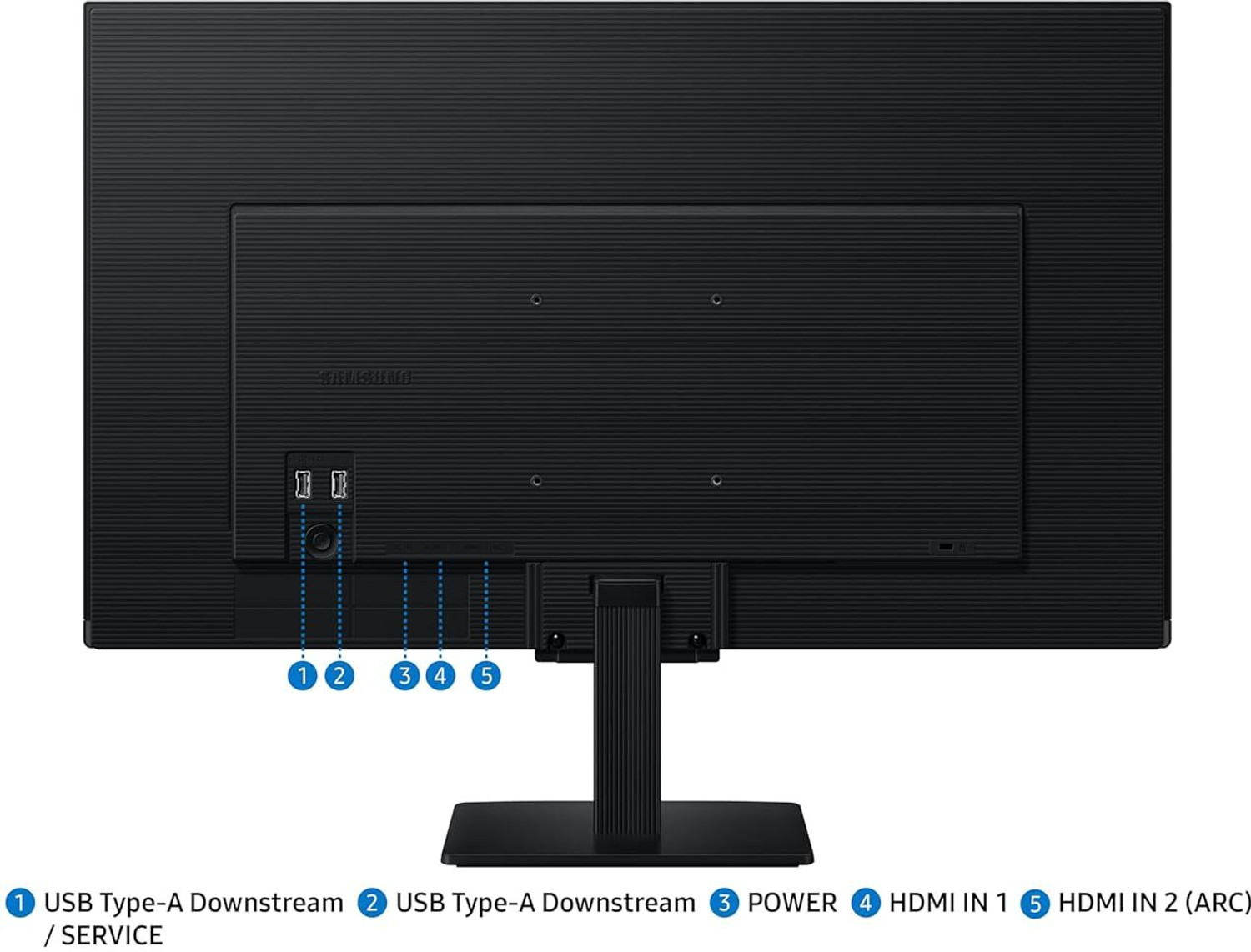 Image of Samsung 68.58 cm (27 inch) 4K Ultra HD IPS Panel Monitor (LS27FM500EWXXL)