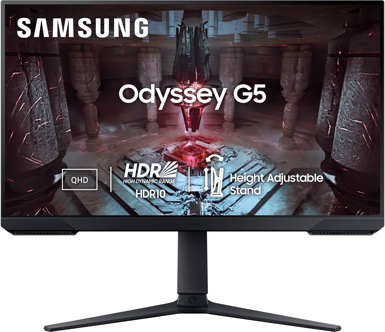 Samsung Odyssey G5 68.58 cm (27 inch) Quad HD VA Panel with HDR10