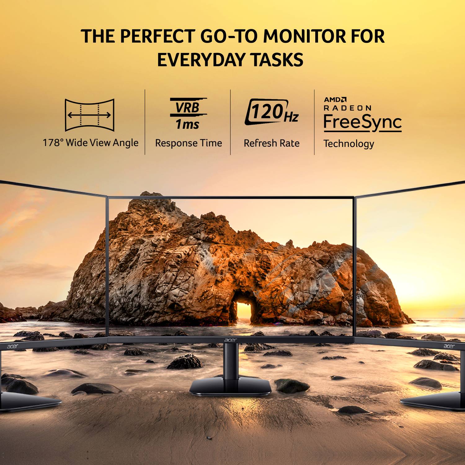 Acer KA2 24-inch Full HD IPS Monitor (KA242Y) - Image 3