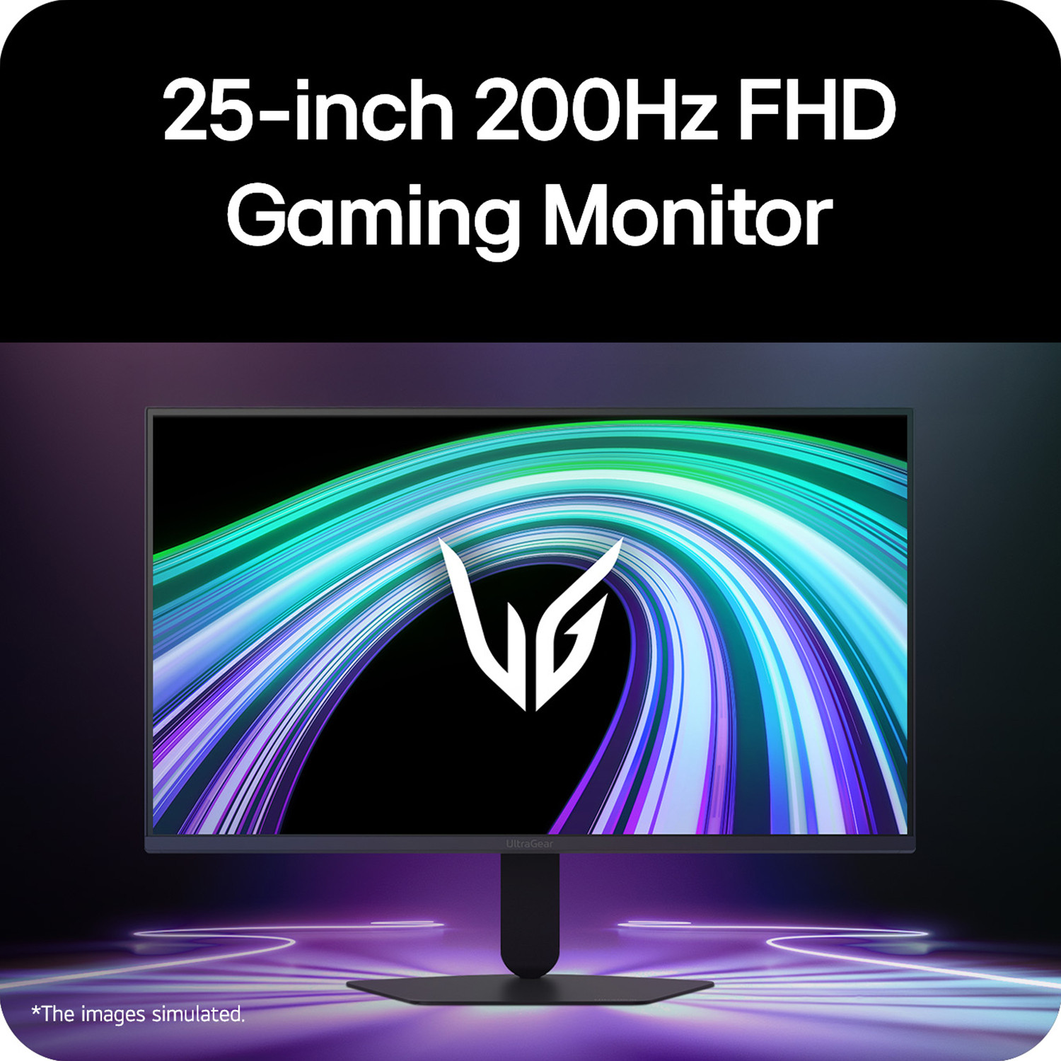 Image of LG UltraGear 62.0 cm (25 inches) Full HD IPS Panel Gaming Monitor (25G523B-B)