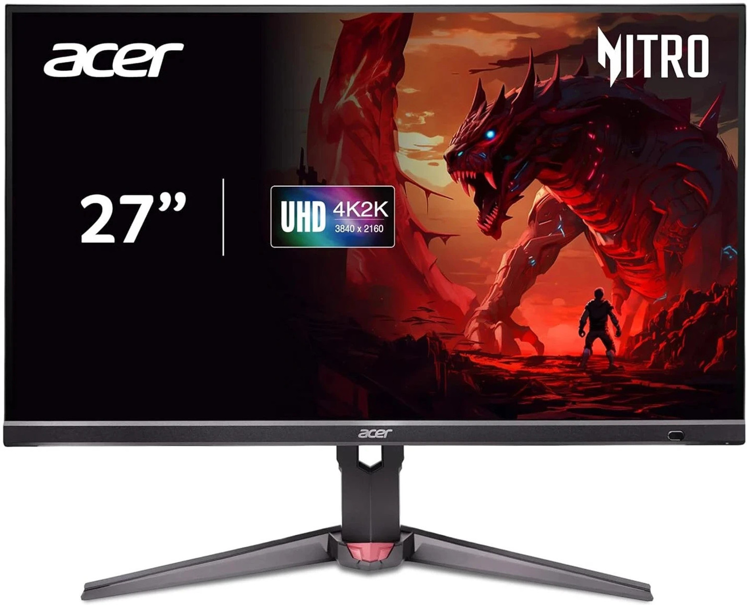 Image of Acer Nitro 68.58 cm (27 inch) UHD IPS Panel Gaming Monitor (XV272K V5)