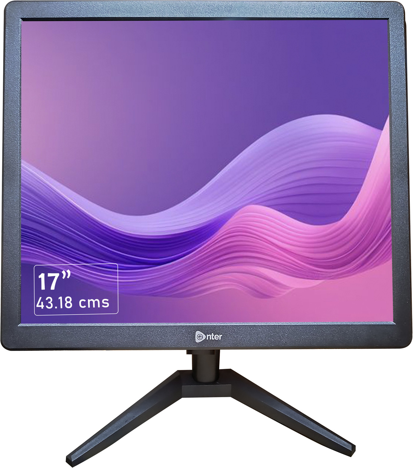 Image of Enter HD 43.18 cm (17 inch) HD LED Backlit TN Panel Monitor (60Hz refresh rate 17inch monitor with hdmi and vga input)