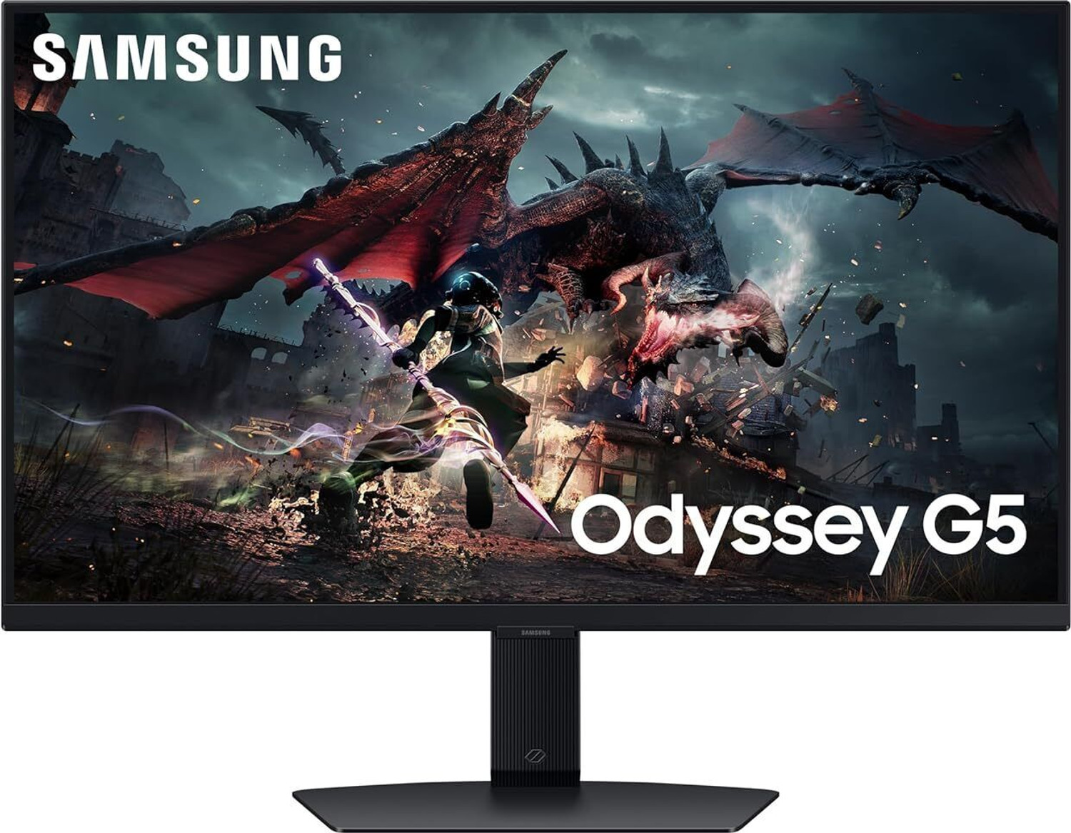 Image of Samsung 81.28 cm (32 inch) Quad HD IPS Panel Gaming Monitor (LS32DG500EWXXL)