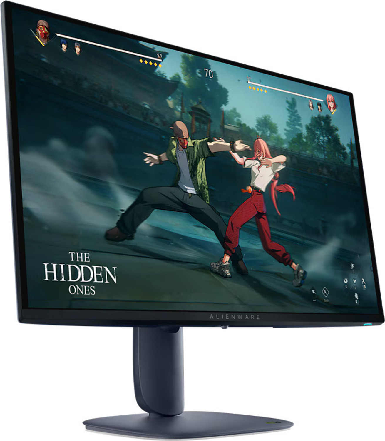 Image of DELL Alienware 68.58 cm (27 inch) Quad HD LED Backlit OLED Panel with 2x HDMI, 1x DP Port, 3x USB 5Gbps, 1000 cd /m2 Brightness, AMD FreeSync Premium Pro, Gaming Gaming Monitor (AW2725D)