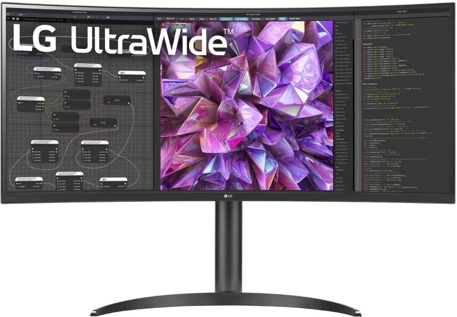 LG ULTRAWIDE 86.36 cm (34 inch) Curved Quad HD IPS Panel Monitor